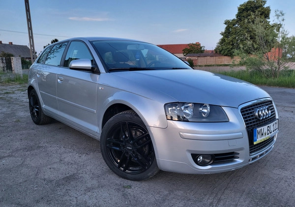 Audi A3 cena 17900 przebieg: 155000, rok produkcji 2005 z Gogolin małe 379